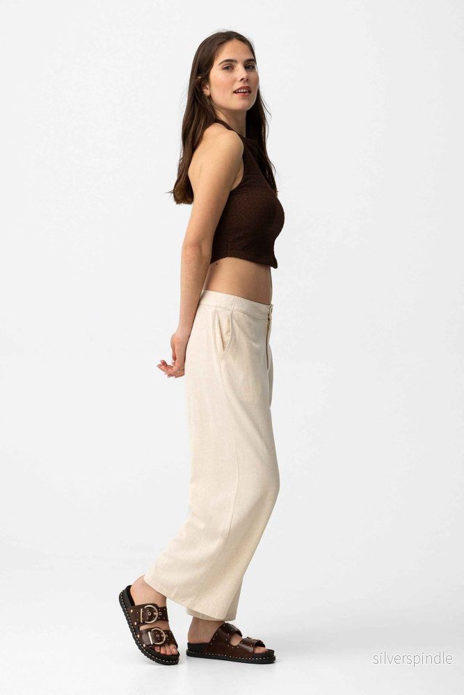 KHLOE WIDE LINEN PANT - Bild 3