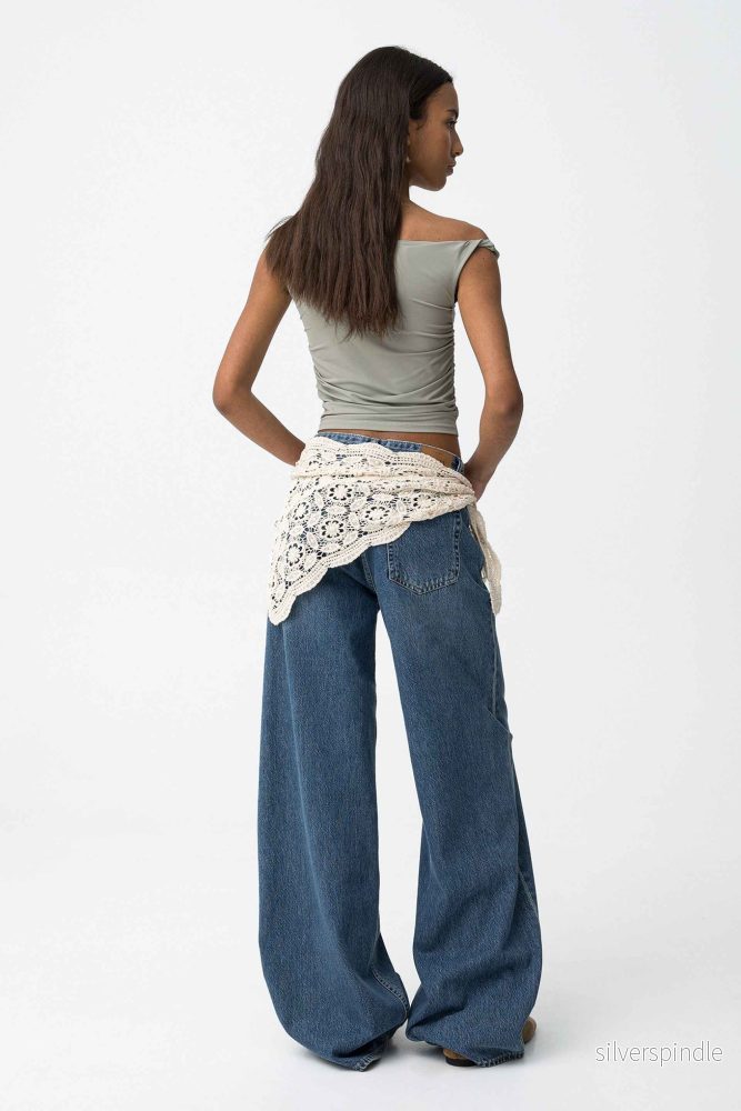 CHARLIE WIDE DARK BLUE JEANS - Bild 3