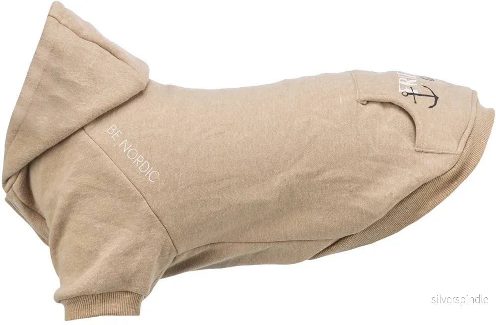BE NORDIC hoodie Flensburg, L: 62 cm, sand BE NORDIC hoodie Flensburg, L: 62 cm, sand