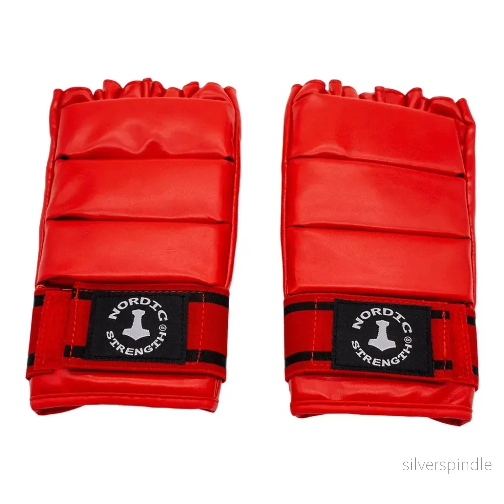 Röda sandsäckhandskar  – Onesize