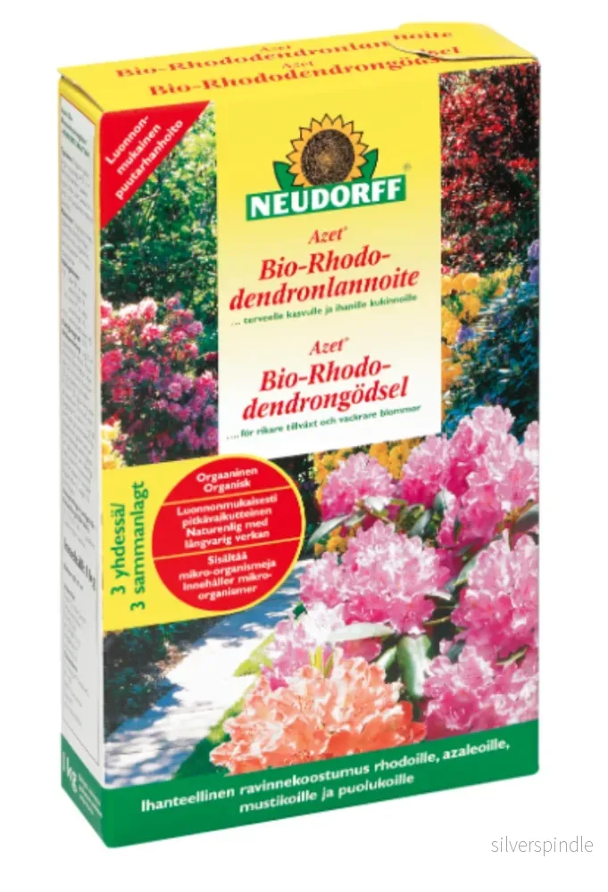 Neudorff Bio-Rhododendronlannoite, 2,5 kg, Rodoravinne, Alppiruusu Neudorff Bio-Rhododendronlannoite, 2,5 kg, Rodoravinne, Alppiruusu