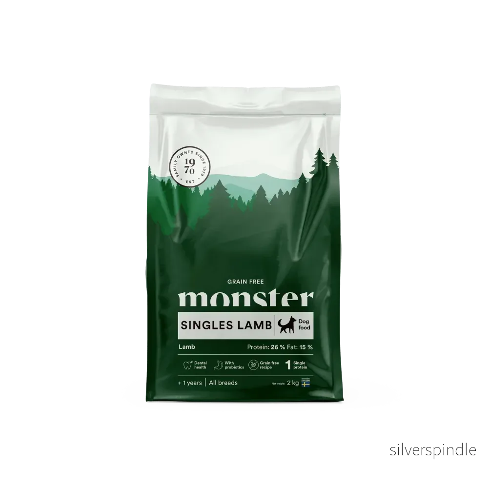 Monster Hund Grain Free Singles Lamb All Breed 12 kg