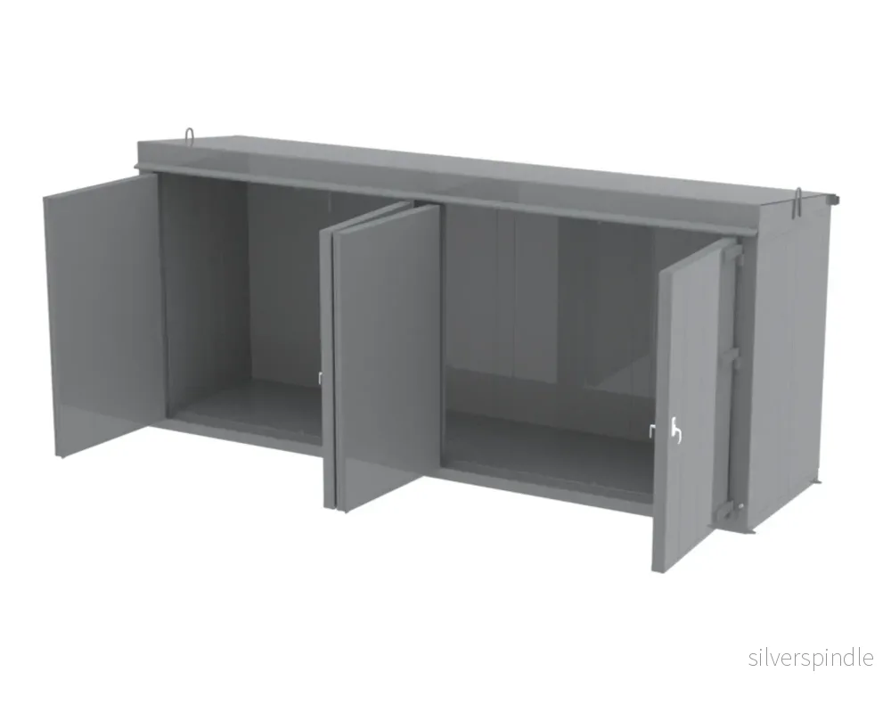 Gasskåp - gaspaket/häckar Uteskåp EI60 - Bild 2