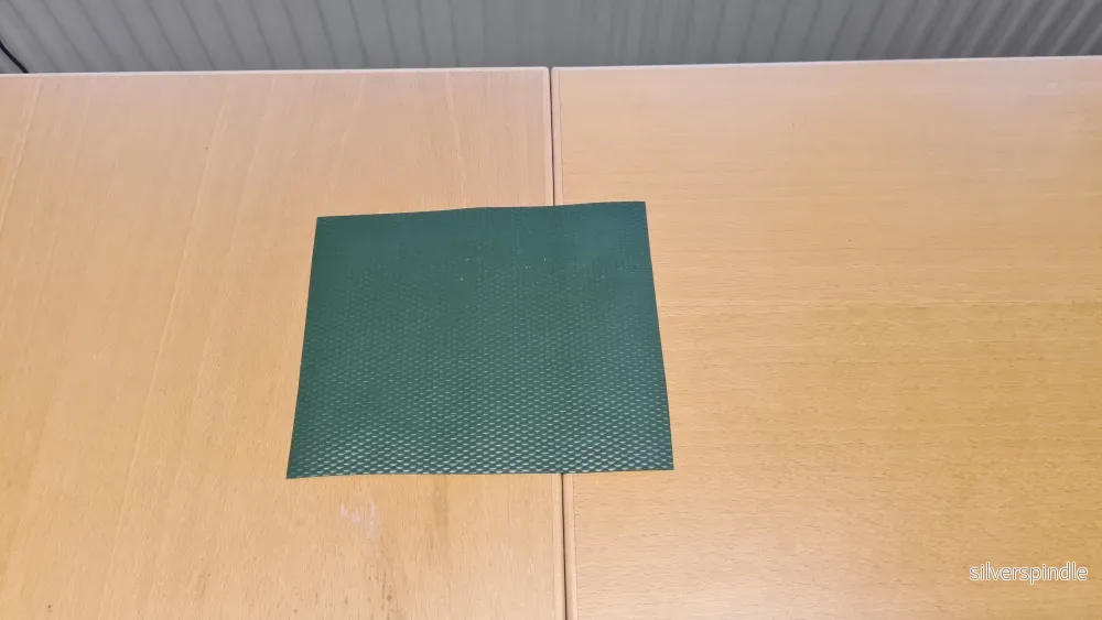 Träningsmatta -rund och mjuk matta för skonsam markrörelse, 15 mm tjock -MÖRKGRÖN - Bild 2