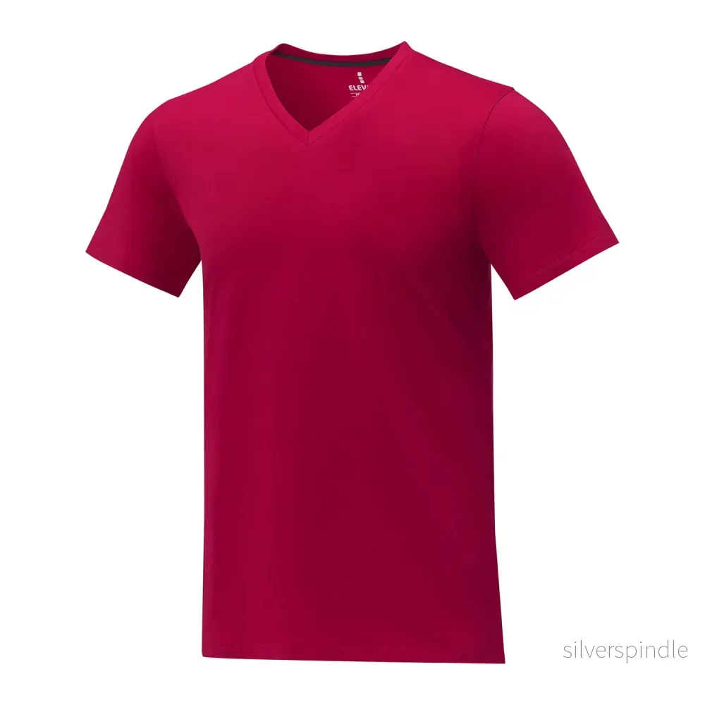 Somoto kortärmad V-ringad t-shirt till herr - Bild 3