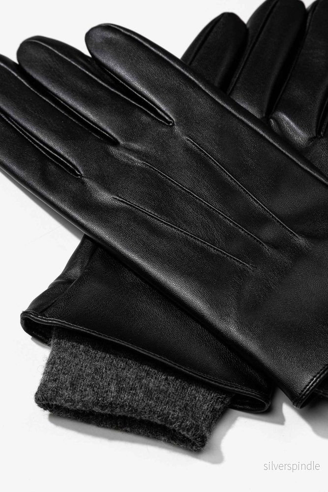 ELEGANT BLACK MEN'S GLOVES GORDAN - Bild 2