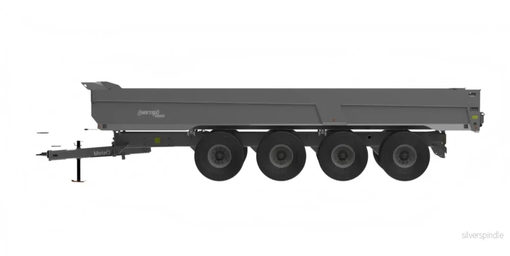 MQ95 schakt L9500 H800 B2550 18,5kbm 560/60x22,5 1 tippcyl. - Bild 2