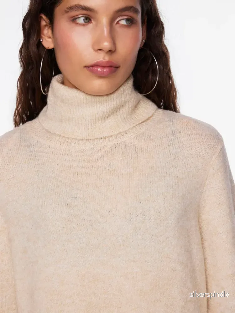 JULIANA LS ROLLNECK KNIT DRESS - Bild 2