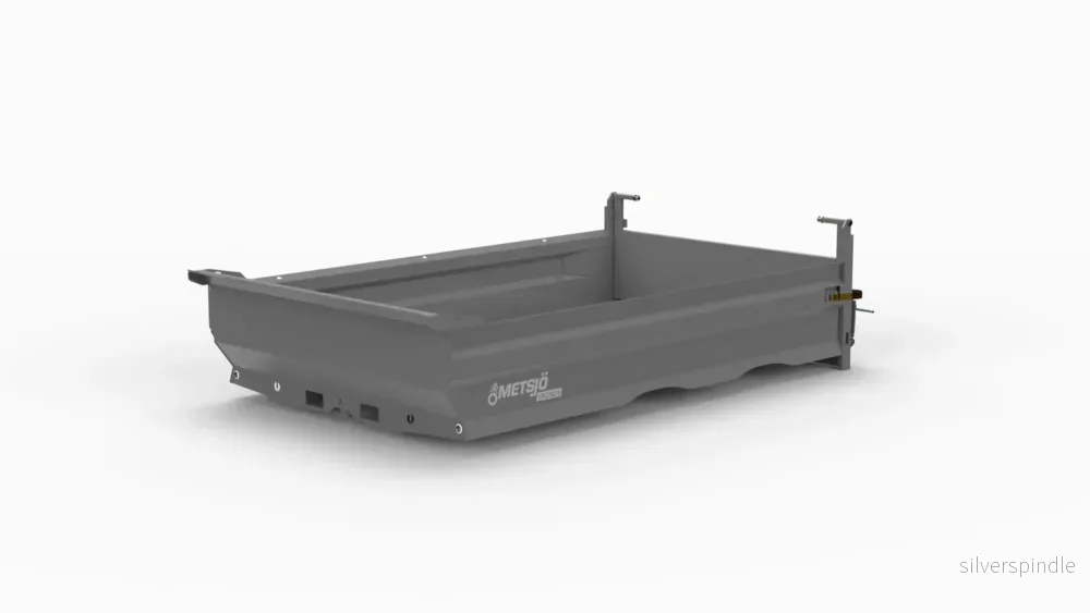 Lanbruksdumper MetaMid/E L4080 H600 B2550 6,1kbm GRÅ Lanbruksdumper MetaMid/E L4080 H600 B2550 6,1kbm GRÅ