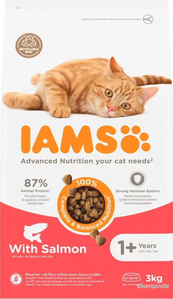 Iams Katt Adult Salmon 3 kg