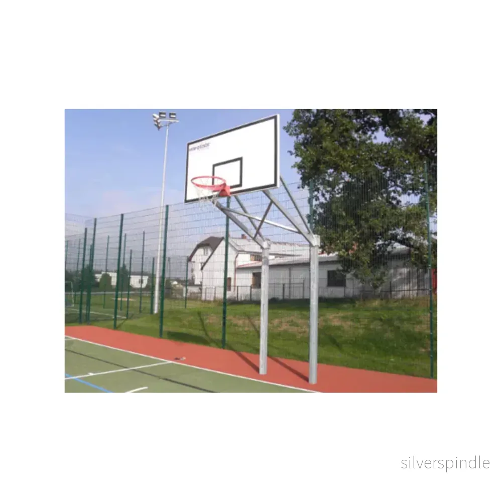 Basketmål utomhus dubbla stolpar 165cm Basketmål utomhus dubbla stolpar 165cm