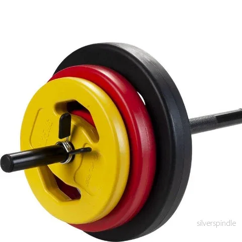 Aerobic viktstångsset 20 kg (Färgad) - Bild 3