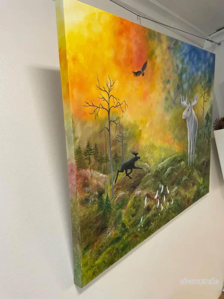 Den magiska vita älgen - Bild 2