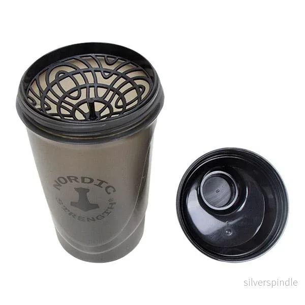 Shaker till proteinpulver m.m. (Svart) - Nordic Strength - Bild 2