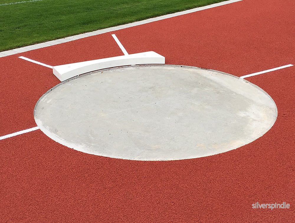 Kulstötningscirkel i betonggjutning Kulstötningscirkel i betonggjutning