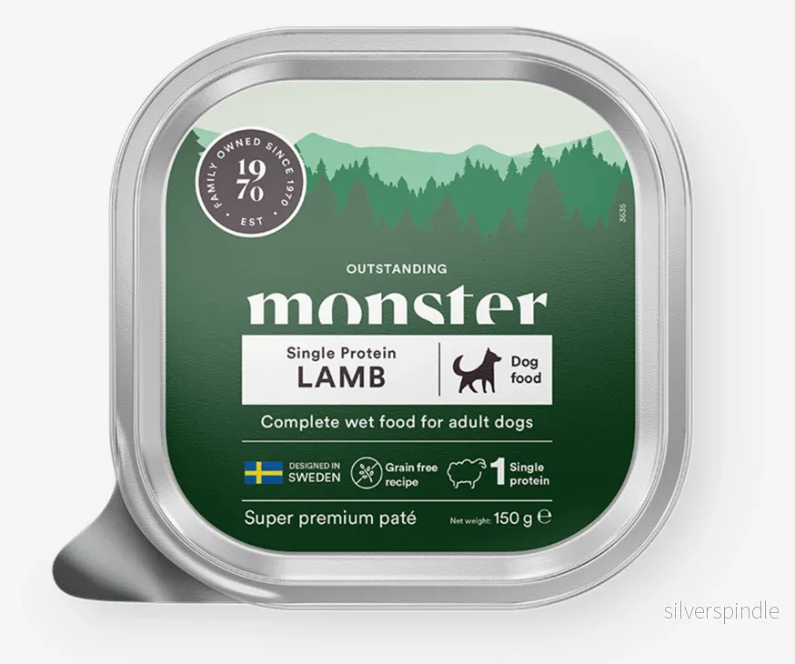 Monster Hund Lamb Paté tray 150 g