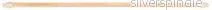Sittpinne set trä, 35 cm/ø 10 and 12 mm, 2 × 2 st