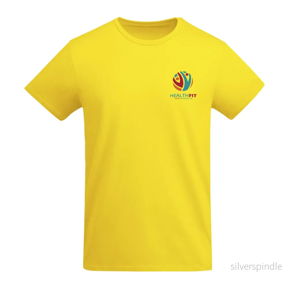Breda kortärmad T-shirt ekologisk bomull herr Breda kortärmad T-shirt ekologisk bomull herr