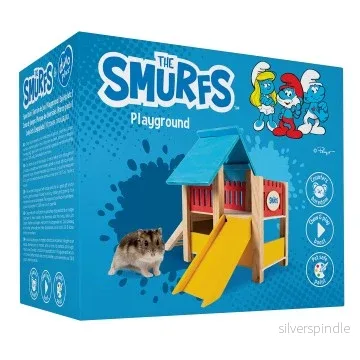 Smurfarnas Lekplats - 25x20x21cm