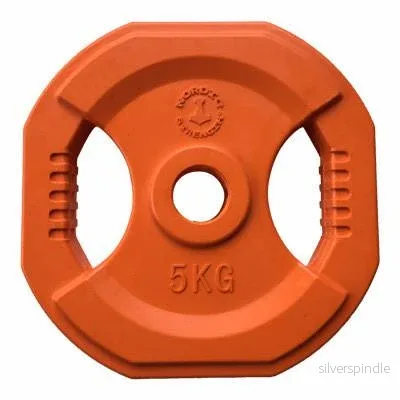 Pumpset ORANGE viktskivor 2 x 5 kg - Nordic Strength
