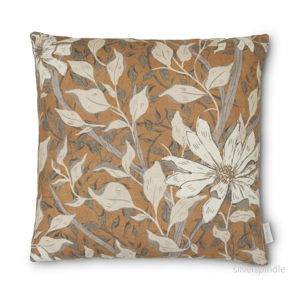 Maja kuddfodral rost/beige 45x45cm