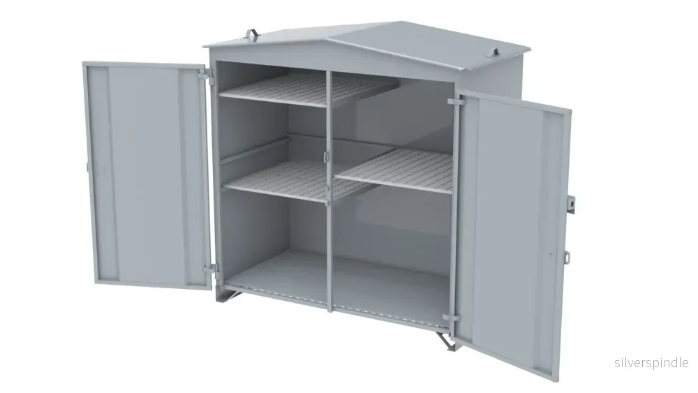 Gasförråd för utomhusbruk Oisolerat (Typ 200) - Bild 2