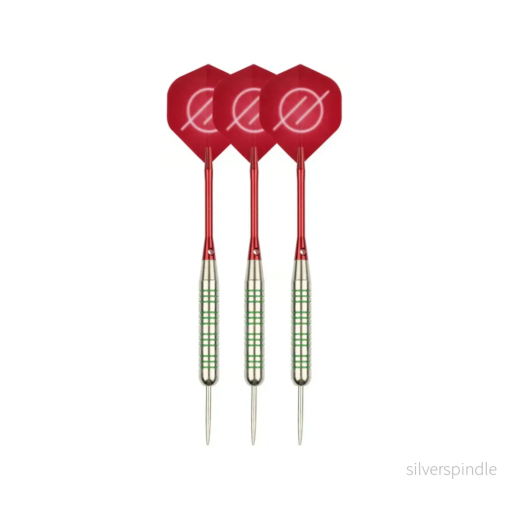 Dartpilar Nickel – 3-pack med stålspetsel Dartpilar Nickel – 3-pack med stålspetsel