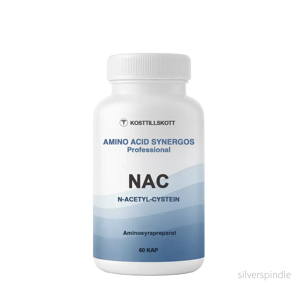 N-Acetyl-Cystein (NAC). 500 mg, 60 kap N-Acetyl-Cystein (NAC). 500 mg, 60 kap