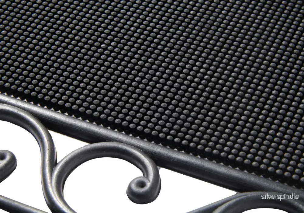 Dörrmatta Cast Iron Design Rubber Center - Bild 3