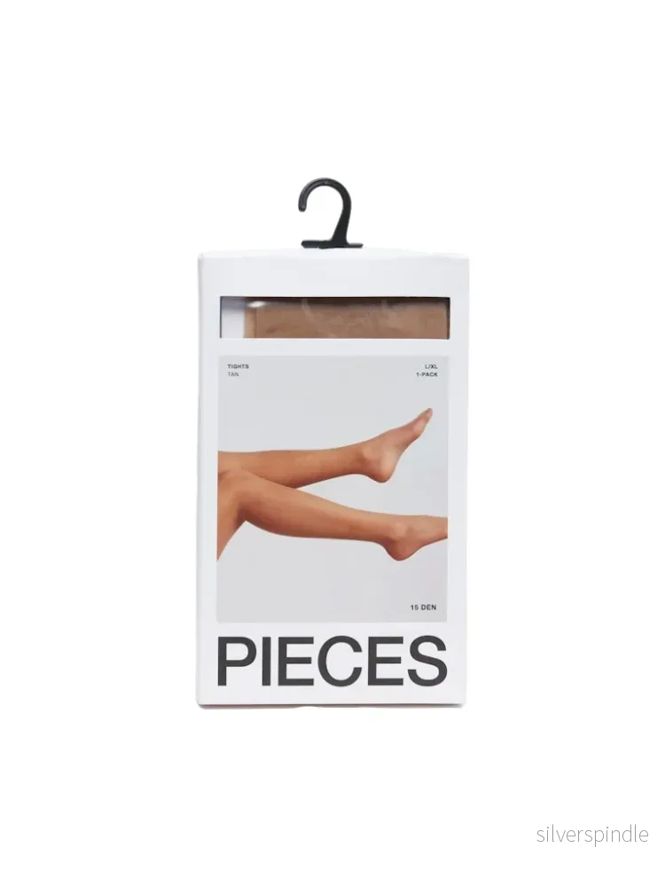 NEW NIKOLINE 15 DEN TAN TIGHTS