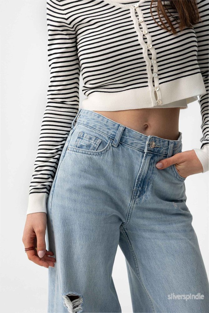 CHARLI WIDE LIGHT BLUE JEANS - Bild 2
