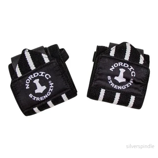 Pro Handledsstöd set – Nordic Strength (Svart/Vit) Pro Handledsstöd set – Nordic Strength (Svart/Vit)