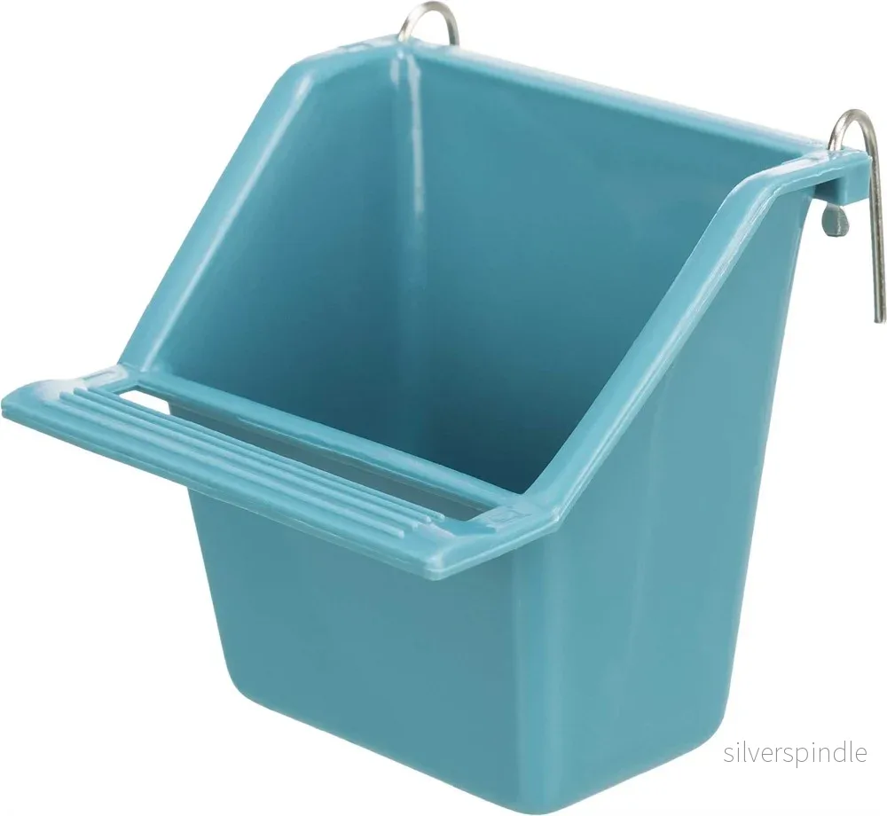 Foderkopp plast, 80 ml/ 6 x 6 cm