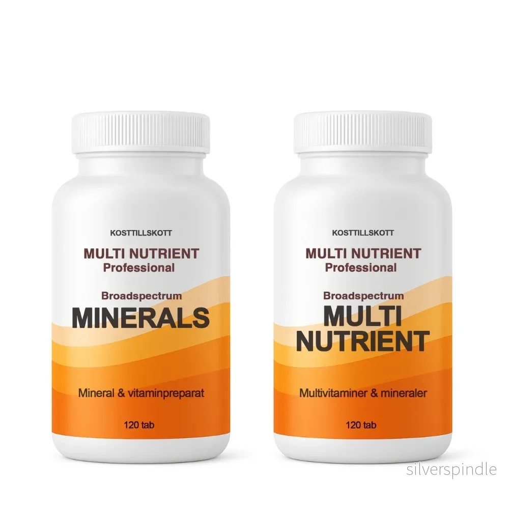 Multivitaminer & Mineraler-paket Multivitaminer & Mineraler-paket