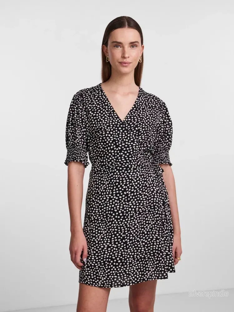 TALA 2/4 WRAP DRESS