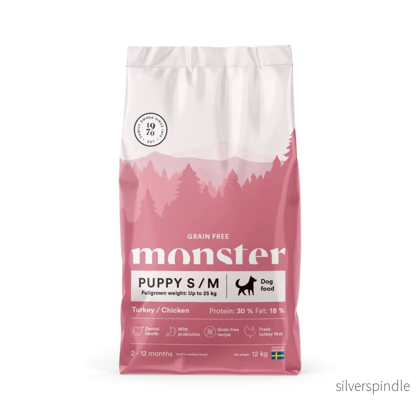 Monster Hund GF Puppy Sm/Me Turkey/Chicken 12 kg