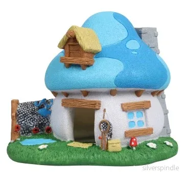 Deko Aqua Della Smurfs - Fiskestuga Svamp - Action Air