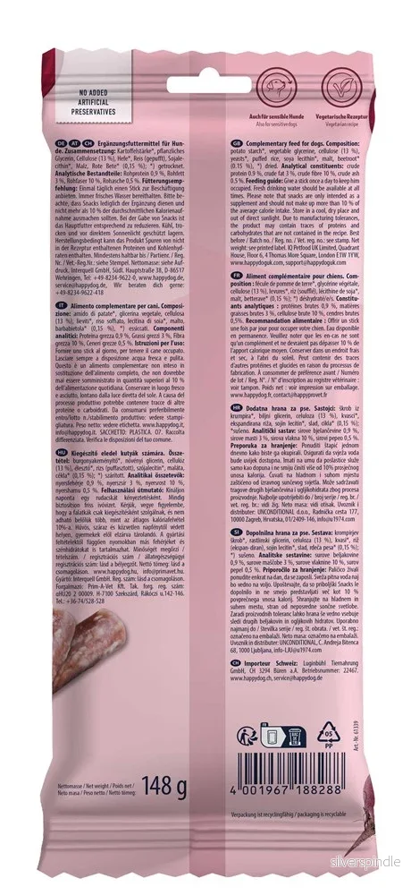 HappyDog Dental Rolls, 148 g - Bild 3