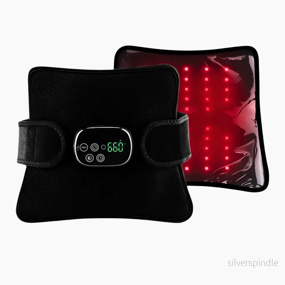 Rödljusterapi dyna med Värme & Massage