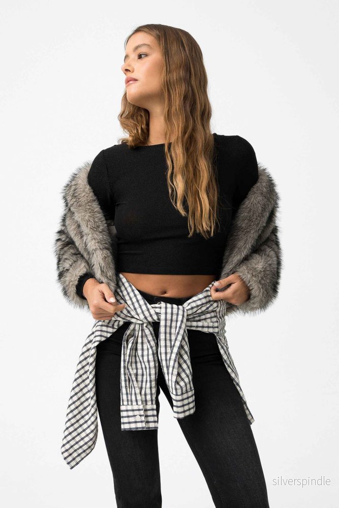 Dalot Long Sleeve Crop Top - Bild 3
