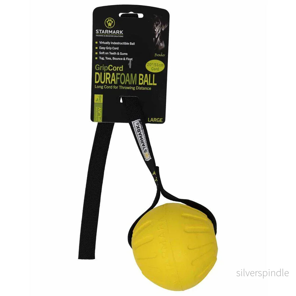 Starmark Gripcord Durafoam Ball Long M/L