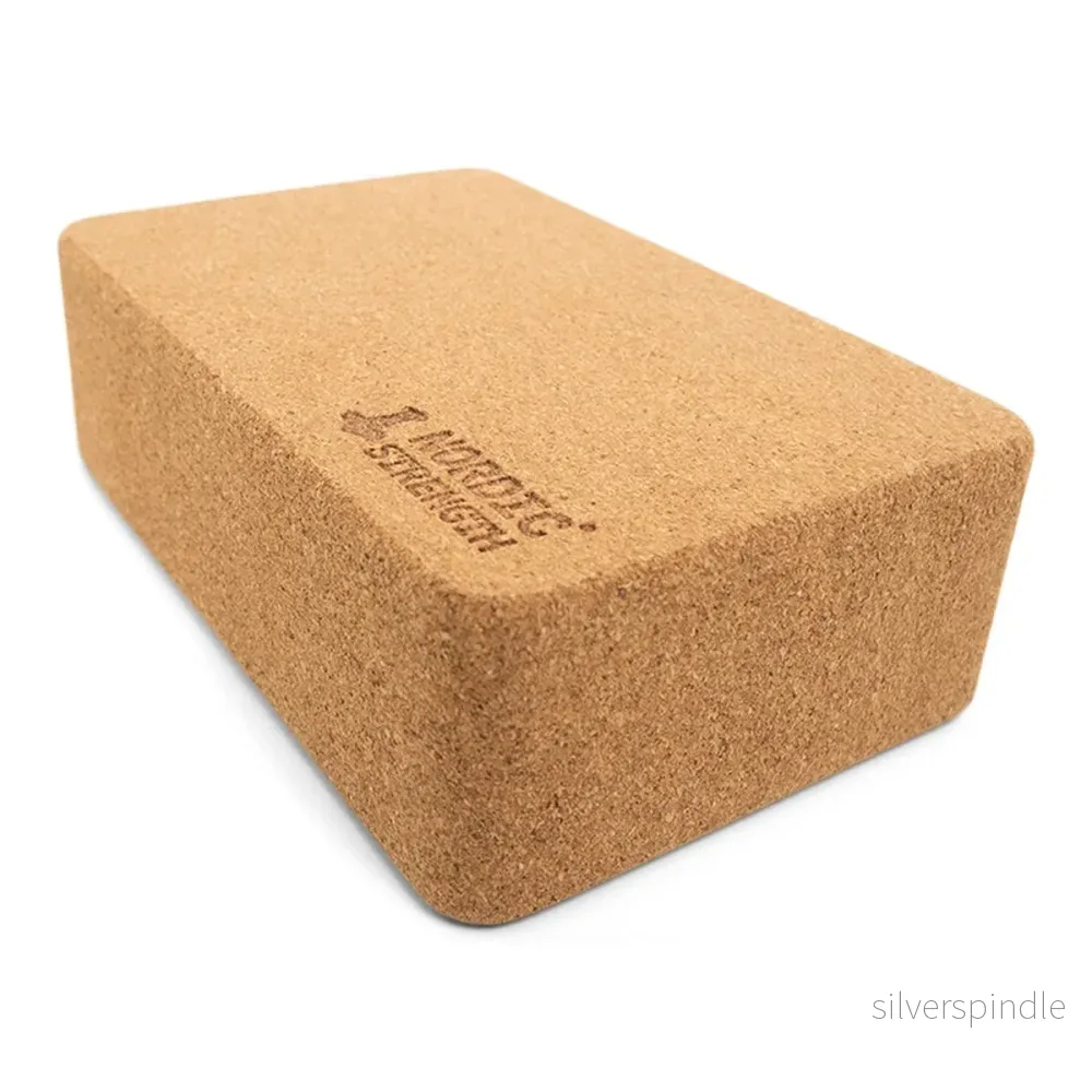 Yogablock - kork (22 x 15 x 8 cm) - Bild 3