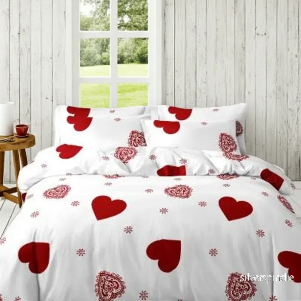 Bed linen set ANDORA 3 pieces – Soft and wrinkle-free duvet cover set (150x200cm) - Bild 2