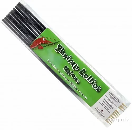 Shrimp lollies Nature 10 st Shrimp lollies Nature 10 st