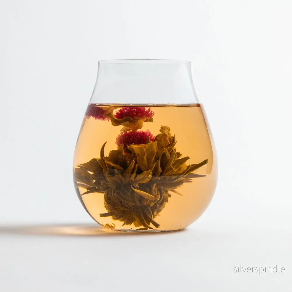 Blommande te - Amaranth, Marigold & Jasmine 'Dragon Fire' - Bild 2