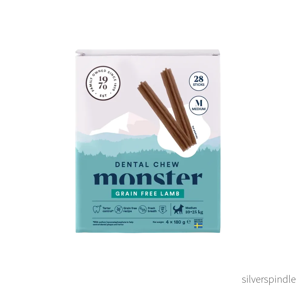 Monster Hund Dental Chew Lamb Month (28st)