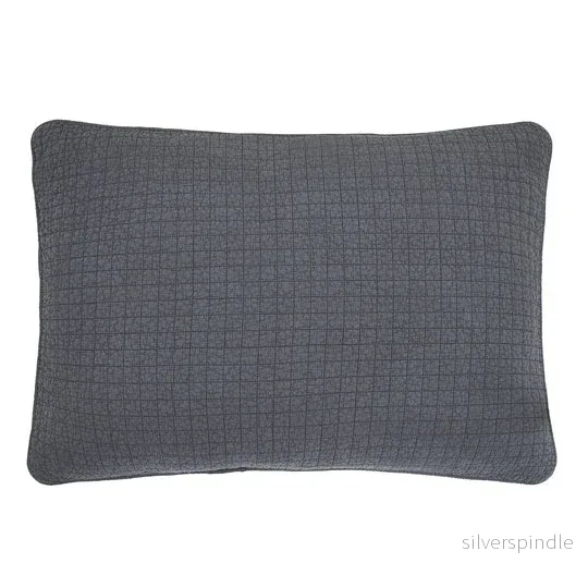 Cotton sense kuddfodral grå 80x60cm. Inklusive innerkudde