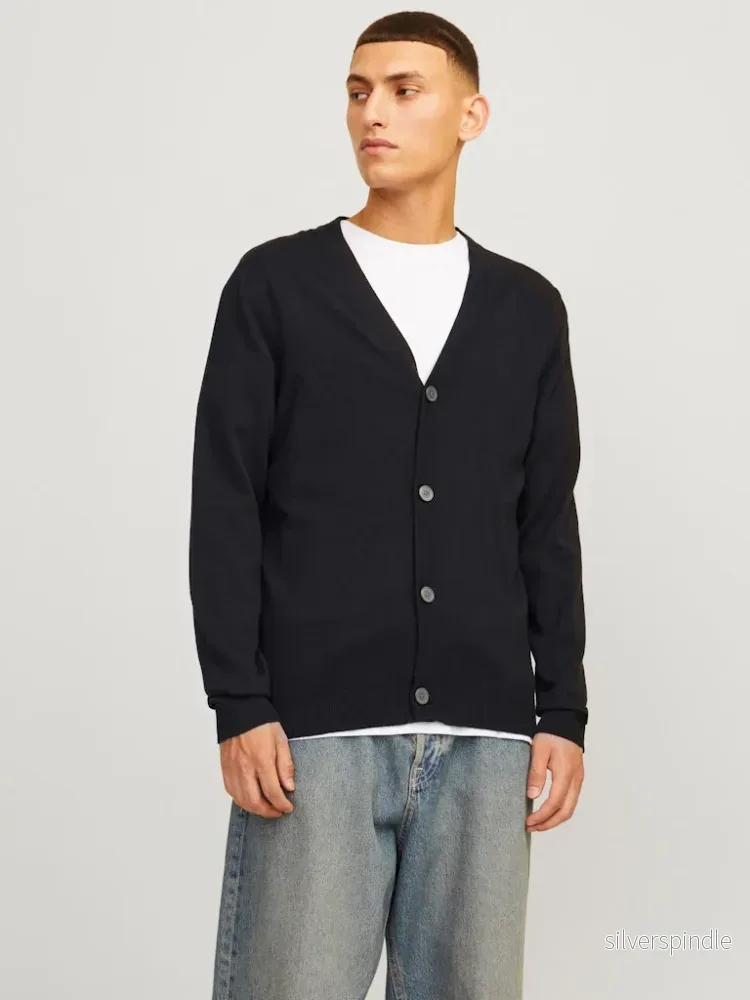 EMIL KNITTED BUTTON CARDIGAN - Bild 2