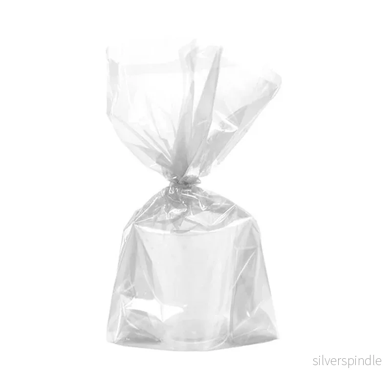 Stora cellofanpåsar 36 B x 60 H cm | Transparenta plast
