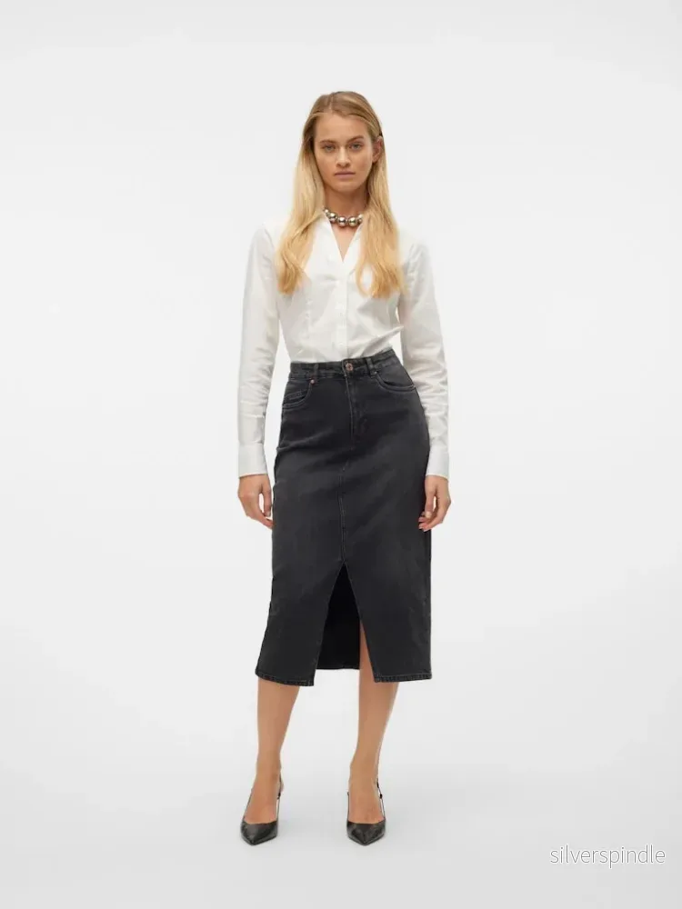 VERY CALF SKIRT
